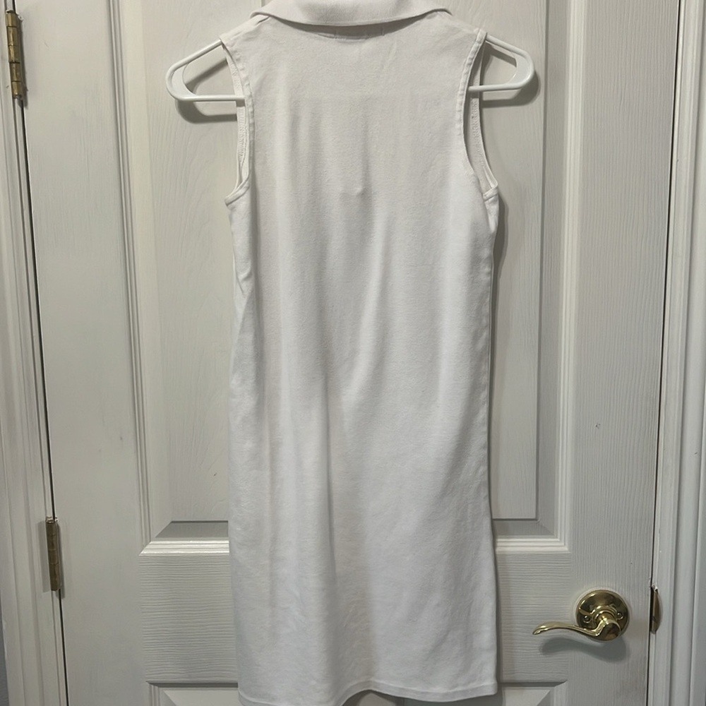 Brandy Melville White Collared Dress One Size - Picture 6 of 10